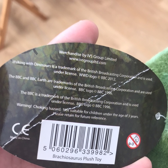 COPY - Brontosaurus plush from walking with the dinosaurs - Picture 4 of 4